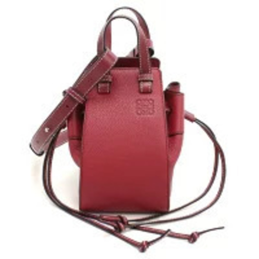 Loewe Shoulder Bag Hammock Red Crossbody